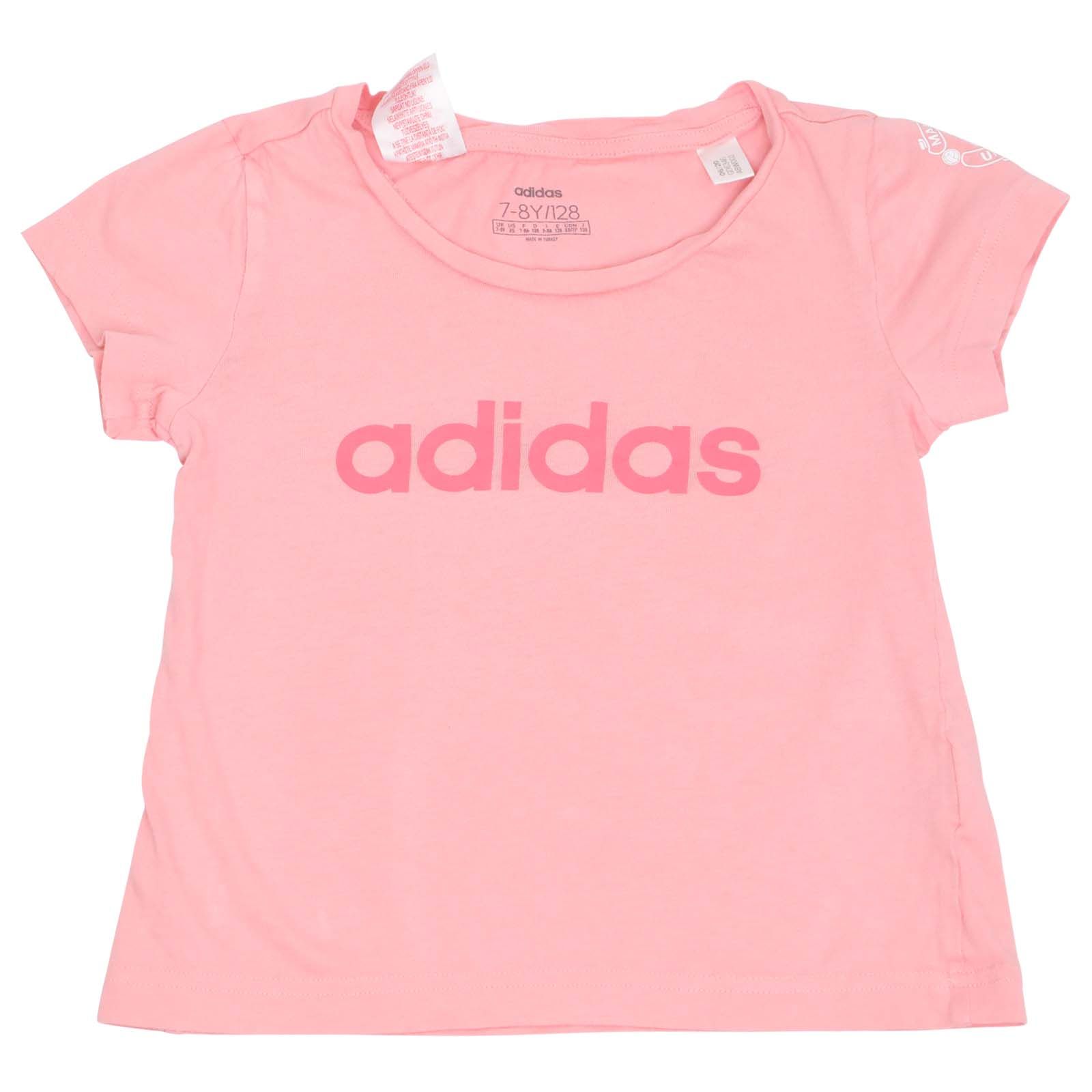 Girls Pink Manchester United Adidas T shirt 7 8Yrs Girls Shirts Tops KidX Buy Sell Exchange